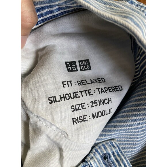 Women's Striped Jeans - Picture 4 of 8